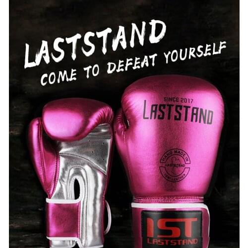 LASTSTAND Womens Boxing Gloves Microfiber Leather Muay Thai MMA Gloves for Kids Professional Sanda Taekwondo Training Gloves