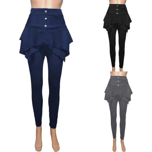 Womens Leggings Candy Color Fitness Joggers 2020 Solid Skirts Pants Casual Skinny Footless Legging Female Pencil Pants P9583