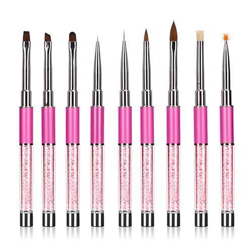Hot 1Pc UV Gel Nail Art Design Carving Painting Pen Polish Brush DIY Manicure