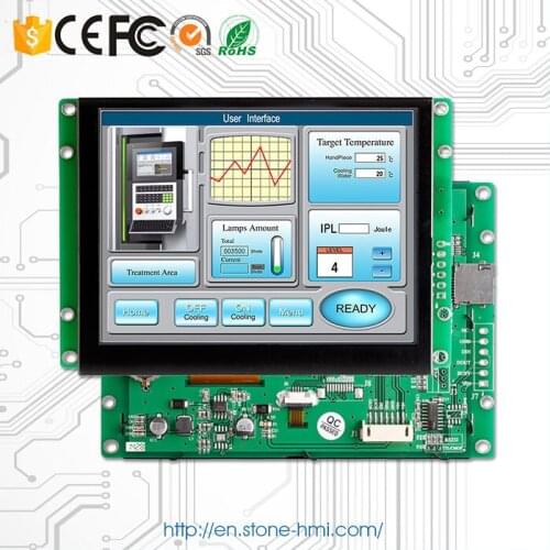 8 Inch LCD Intelligent Controller Digital Display for Smart Home Controller with High Brightness+Wide Voltage