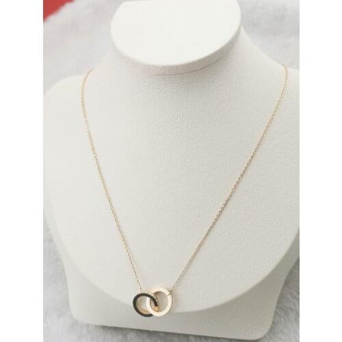 Angel european and american classic women luxury leopard head necklace steel