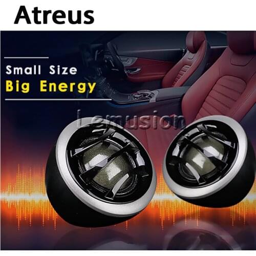 Atreus 1Pair Universal Automobiles Audio Speaker Tweeter TS-160A 25mm Silk Membrane Treble For Suzuki Swift Grand Vitara Fiat