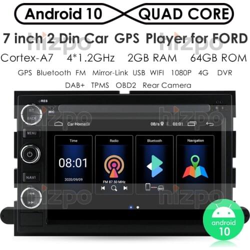 7 Inch Android Car Radio for Ford 500 F150 Explorer Edge Escape Sport Fusion Expedition Mustang Freestyle Stereo GPS Navi Player