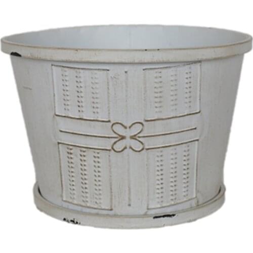 White Newborn Props Lovely Baby Bed For Photography Props Iron Material Props Newborn Bucket Infant Posing Bowl