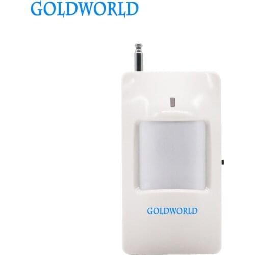 Free Shipping! External antenna Wireless PIR Sensor 433MHz PIR Motion Sensor Detector For gsm pstn Home Security Alarm