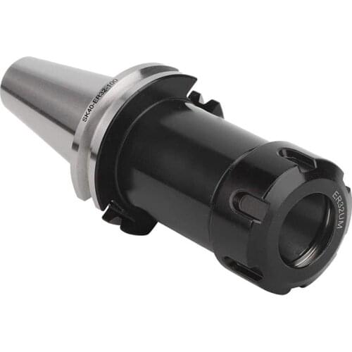 CNC Tool Holder SK40-ER32-100 High Speed Steel Collet Chuck Holder Precise Tool Fine Workmanship Practical