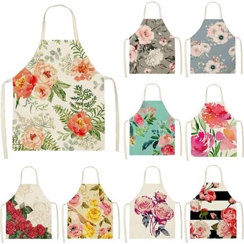 Color printing pattern Apron for children For home and kitchen barista customizable apron Men kitchen apron aprons for women