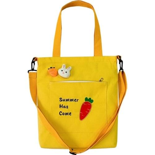 Canvas Capacity Women Shoulder Bag Cotton Tote Shopper Bag Eco Reusable Travelling bag Sport Bag Cloth Messenger Bag Pure Color