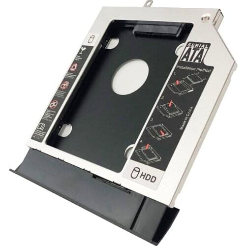 Bezel Front Cover Faceplate 2nd 3.0 2.5" Hard Drive HDD SSD Optical Caddy for Lenovo Ideapad V510-15IKB E52-80 Series