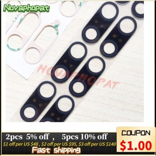 Novaphopat 10Pcs/Lot For Huawei P20Pro New Back Big Rear Camera Glass Lens P20 Pro Real Camera Lens With Adhesive