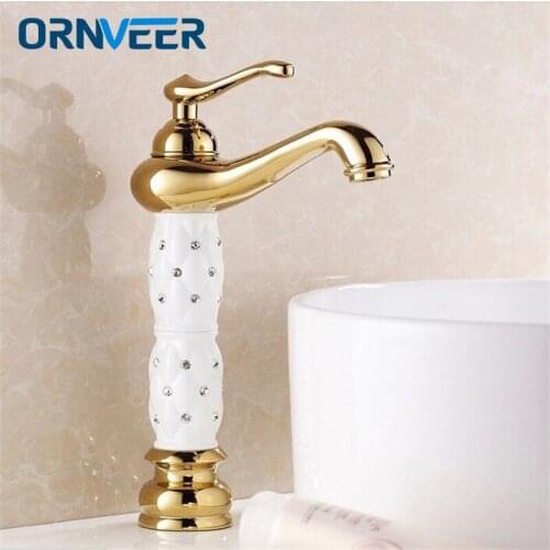 ORNVEER White Bath Mixers
