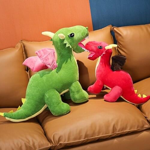 60CM-110CM Stuffed Animal Plush Dinosaur Pillow Pterosaur Simulated Dinosaur Plush Doll Childrens Girl Gift