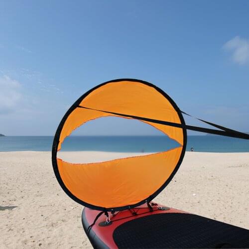 Foldable Kayak Boat Wind Sail Summer Surfing Wind Paddle Kayak Sail Durable Downwind Paddle Rowing Boats Wind Window Drop Ship