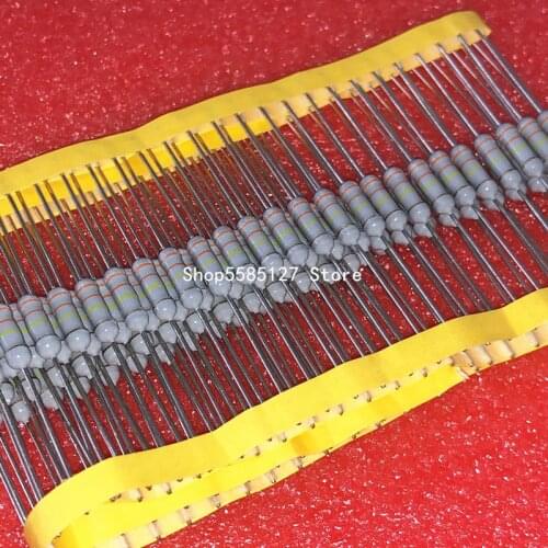 10PCS High voltage glass glaze resistance RI40 1W 1K 2K 10K 20K 100K 200K 240K 330K 1M 2M 5M 10M 20M 22M 33M 50M 100M 200M