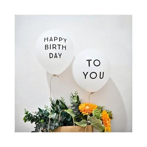 10/30pcs 12inch Latex Multicolor Printing Balloons Happy Birthday Party Balloons Inflatable Party Decoration Air Balloon Globos