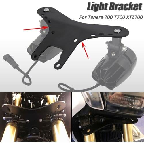 2019 2020 Motorcycle Fog Lights Auxiliary Light Bracket Driving Lamp For YAMAHA Tenere 700 T700 XTZ 700