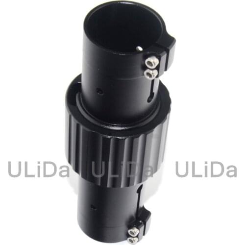 30mm Round Thread Type Aluminum Folding Arm Bracket Tube Joint Horizontal Pipe Union For Multicopter Quadcopter UAV