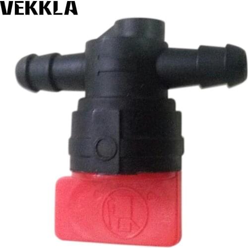 5Pcs 1/4'' InLine Straight Fuel Shut Off Valve Carb Carburetor Replacement Fit For 698183 493960 494768 Engine Repair Tool