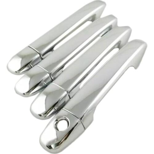 Car exterior Accessories ABS Chrome Door Handle Cover Trim 8pcs for Subaru Outback 2015 2016