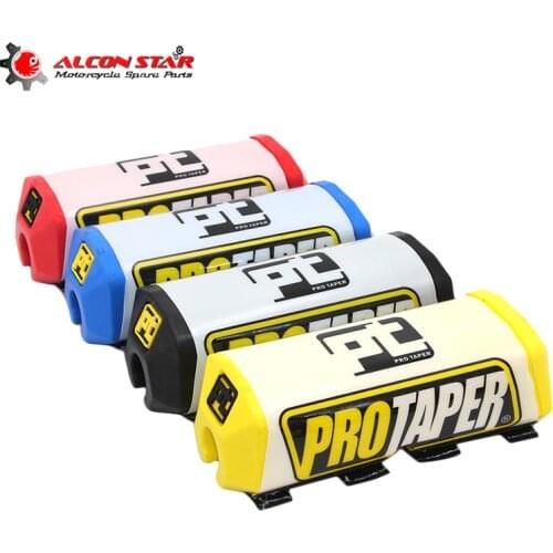 Alconstar Colorful Motorbike Handlebar Motorcycle Parts Moto Bar Pad Chest Protector Rubber Clamp For 28mm Handle Bar