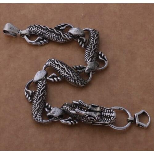 AH265 Wholesale Lucky Charm Gifts Bracelets For Women Fashion 925 Jewelry The Black Dragon Bracelet /ekranbya Anaajeha