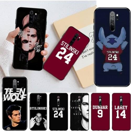 Teen Wolf Stilinski 24 McCALL 11 LAHEY 14 Phone Case for Redmi 9A 8A 7 6 6A Note 9 8 8T Pro Max Redmi 9 K20 K30 Pro