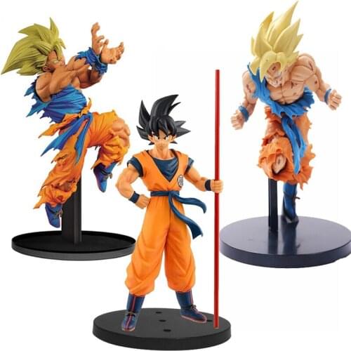 Dragon Ball Z Goku Broli Wereld Figuur Clolsseum Action Collection Model Toy Anime Super Saiyan Figuur Toys Childrens Gifts