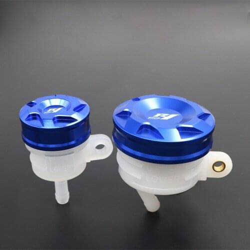 Brake Master Cylinder Fluid Reservoir Oil Tank For YAMAHA YZFR1 YZF R1 Cup Motorcycle Red Blue Gold Black