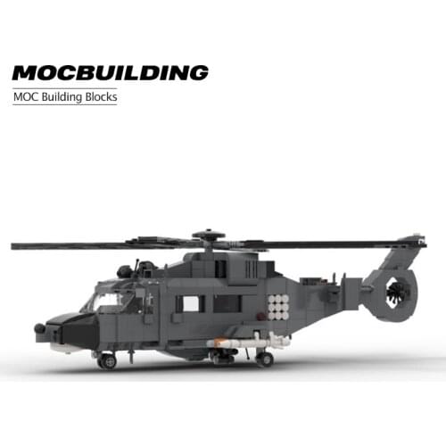 1051PCS MOC Building Blocks Naval Helicopter Model Plane Educational Toys Children Gift Bricks DIY Assembly Construction