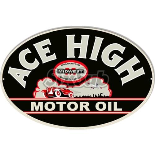Ace Fly High Motor Oil Reproduction stickers decals# 027029