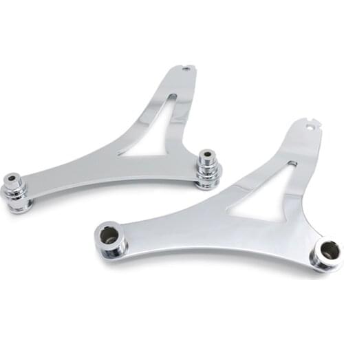 Motorcycle Multi-Purpose Driver Passenger Backrest Fixed Mount Chrome For Dyna Softail Breakout Fat Boy Bob Sportster Touring