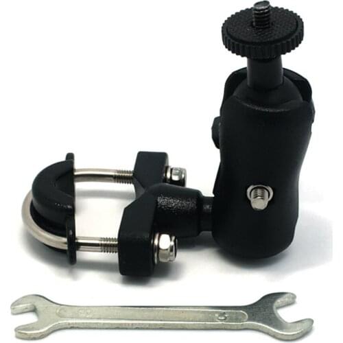 Motorcycle Motor Bike Bicycle Handlebar U For Camara 1/4" Mounting