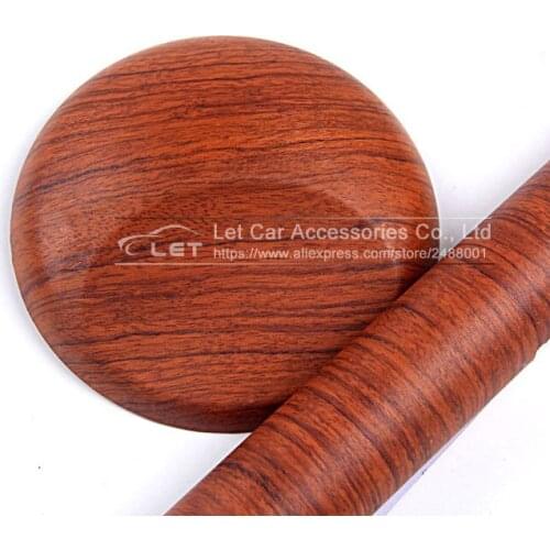PVC Car Wrap Furniture Wood Grain Car Film Internal Stickers Waterproof Self-adhesive Car Sticker Car Styling