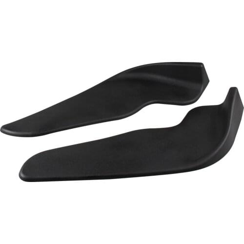 1 Pair Car Front Deflector Spoiler Shovels Car Bumper Spoiler Splitter Diffuser Front Shovel Decorative Scratch Resistant Wing