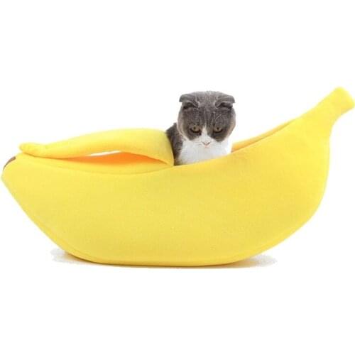 Banana Cathouse Doghouse Warm Cat Nest Pet Bed Cat Bed Pet Supplies Cat Nest Cat Supplies pet bed cat house