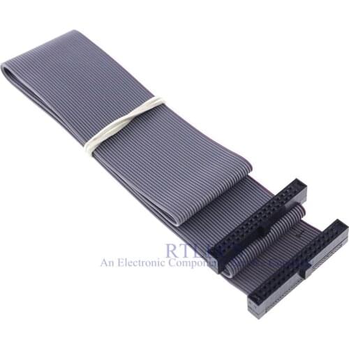 100pcs 0.050" 1.27 mm pitch 34 Pin 2x17 Position Flat IDC Wire Cable assembly JTAG ISP DOWNLOAD Extension Cable IDC Assemblies