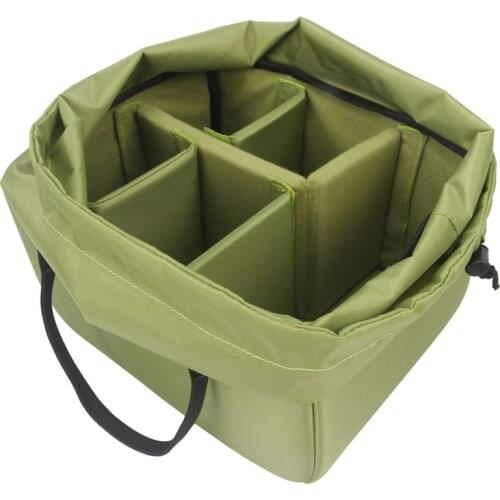 Camera Waterproof Inner Bag Photography Equipment Protective Inserts&Compartments DSLR Camera Lens Shockproof Internal Biliary