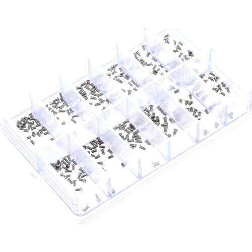 Blesiya 1 Box Assorted 12 Size Watch Spectacles Repair Replace Micro Parts