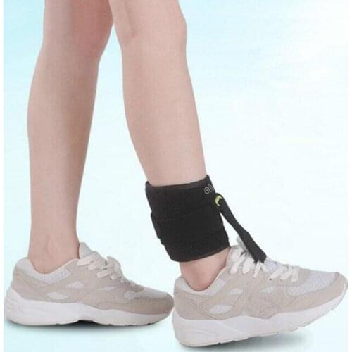1Pc Adjustable Foot Orthotics Ankle Joint Support Brace Strap Use With Shoe Foot Poliomyelitis Hemiplegia Stroke For Health Care