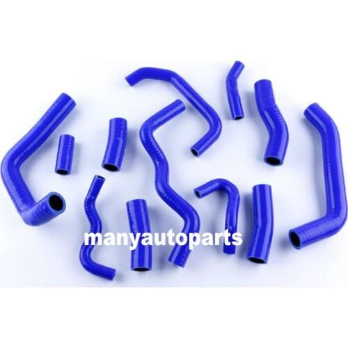 12PCS Silicone Radiator Hose Kit for Honda CBR1000RR 2004-2007 2005 2006 CBR1000 RR 04 05 06 07 BLUE