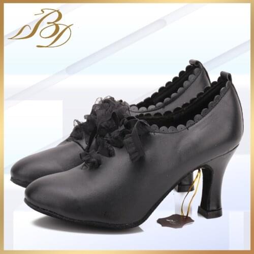BD dance shoes T58 female teacher practice shoes national standard dance shoes modern dance ballroom dance shoes soft sole