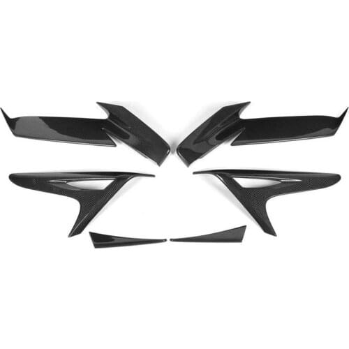 Head lampshade headlamps glass Rear Light Eyebrow Trim Headlight Eyelid Cover Carbon Fiber Decal Fit for NX200 200t 300h