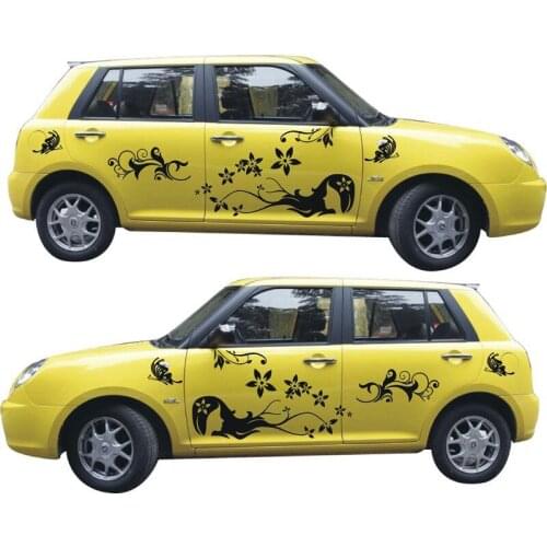 Customized stickers in the car for golf 4 5 6 7 audi A6 A5 ford fiesta passat b6 bmw mini peugeot 307 abarth Car body sticker