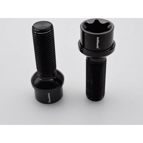 Gr5 titanium auto parts ball seat wheel hub bolt