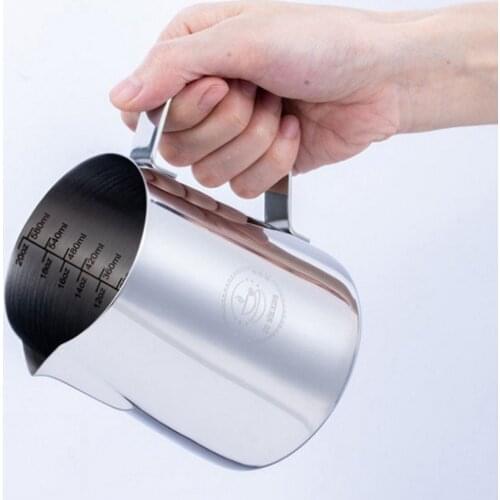 350/600/900 ml Coffee Mug Pot Stainless Steel Milk Frothing Jug Espresso Coffee Pitcher Barista Craft Coffee Cappuccino Cups