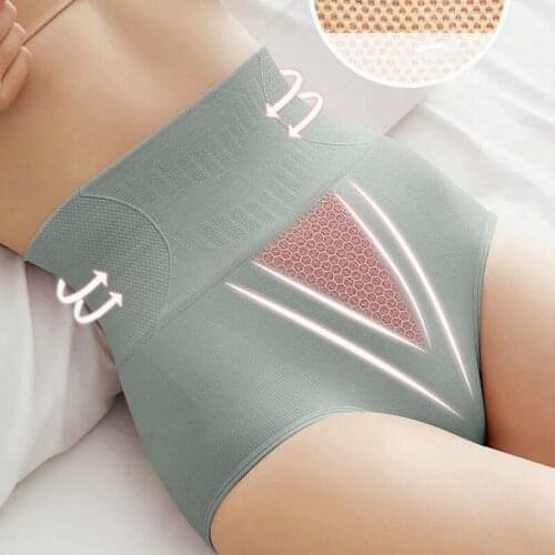 Shapers Women Panties Waist Body Shaper Slimming Butt Lifter Shapewear Solid Color Underwear Tummy Control Panties