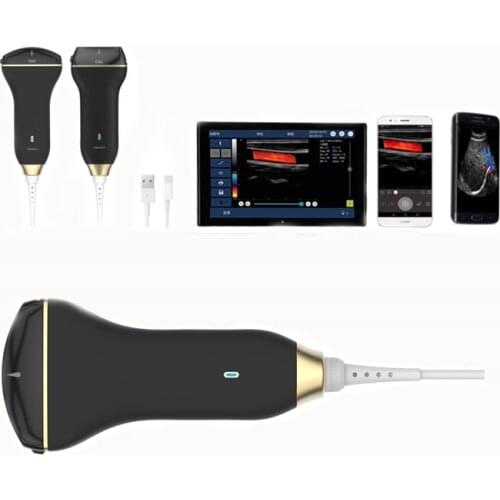 Mini Type C USB Color USG Linear/Con Vex Doppler Ultrasound Machine