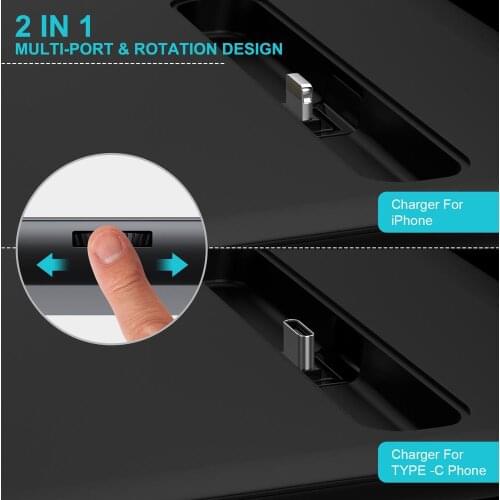 Multi-function 3-in-1 Wireless Charger Holder Overheating Automatic Protect Function For Watch Smart Phone Airpods 5V3A 9V2A