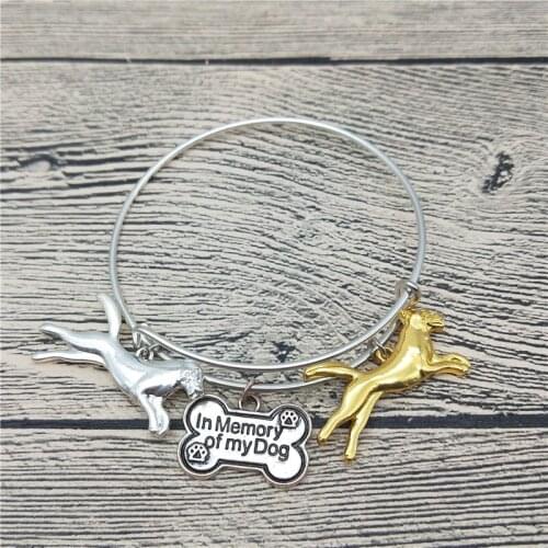 Trendy New Belgian Malinois Bangles Cute Belgian Malinois Dog Bangles Bracelets Fashion Pet Jewellery