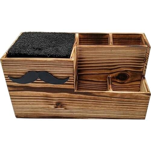 Shears Rack for Pet Grooming Hair Cutting Organizer Brushes Salon Tool Case